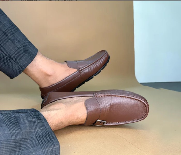 Xoos Buckle loafer Chocolate