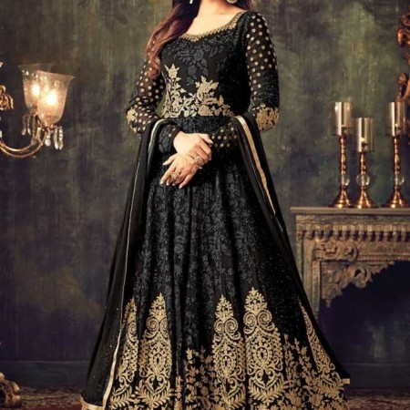 Embroidered Designer Anarkali Suits