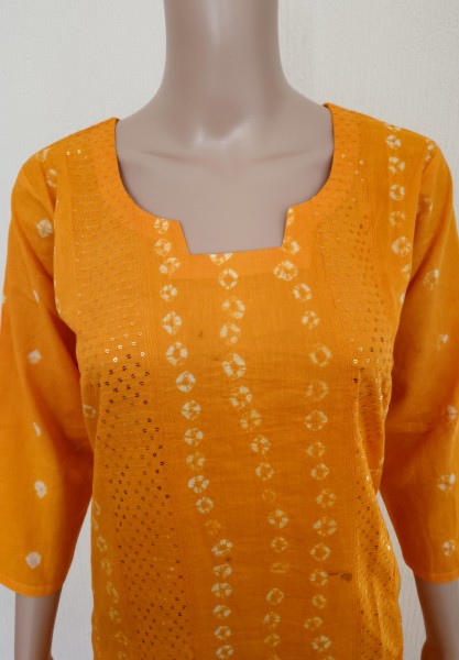 Zaaraq by Bangladeshi 100% Printed Boutiques Stitched 3 Piece Collection- Yellow