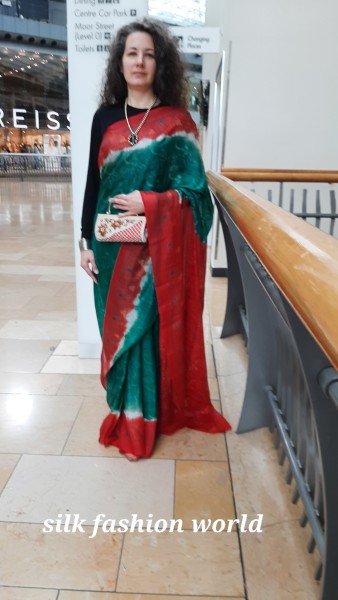 Rajshahi Soft Silk Saree With Attached Unstitched Blouse Piece