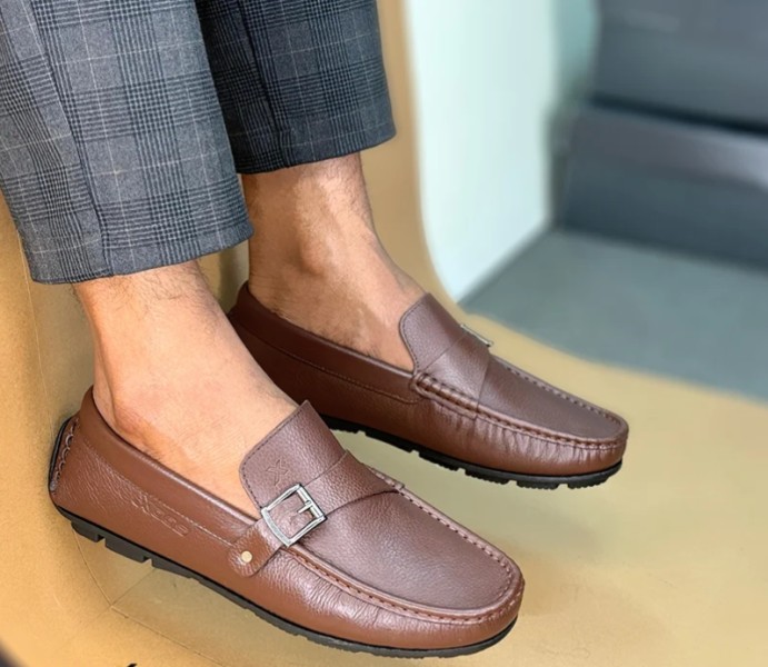 Xoos Buckle loafer Chocolate