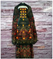 Embroidery Cotton Three Piece