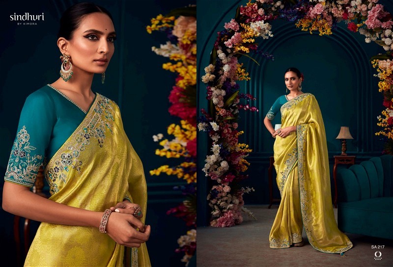Designer Party Saree With Designer Blouse Piece