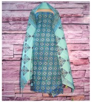 Embroidery Cotton Three Piece